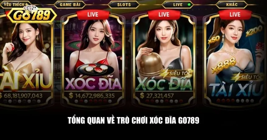 Tổng quan về trò chơi xóc đĩa Go789